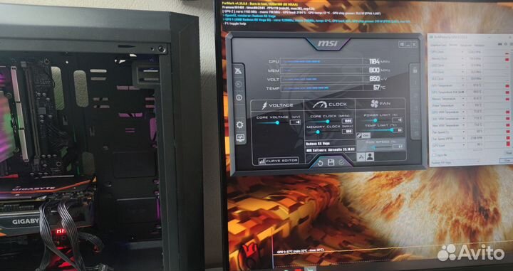 Видеокарта rx Vega 56 Gigabyte Gaming OC 8gb