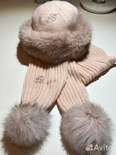 Комплект шапка и шарф Miss Blumarine