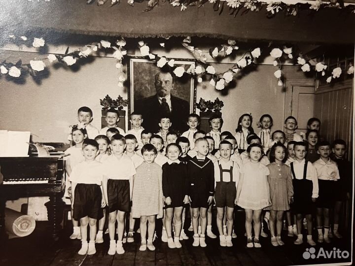 Фото /Ленин,дошколята/Март 1959 г. / СССР 2шт