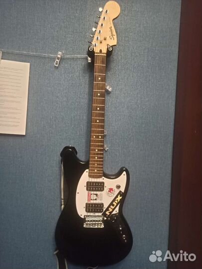 Fender squier bullet mustang HH Black