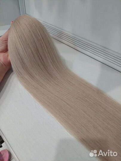 Натуральные волосы для наращивания 60см