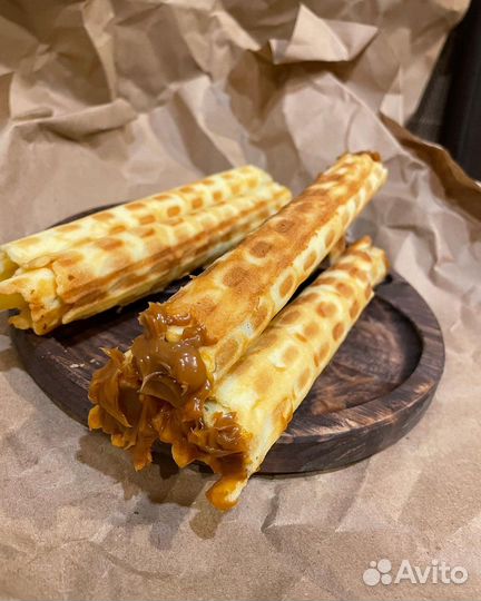 Трубочки со сгущенкой