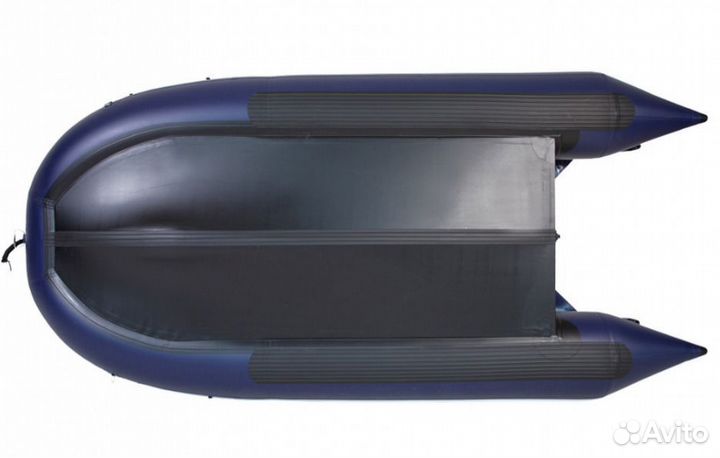 Надувная лодка gladiator D470AL темно-синяя