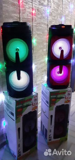 Портативная напольная акустика Speaker Klip 52см