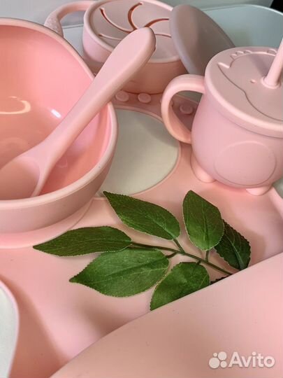 Силиконовая посуда для малышей