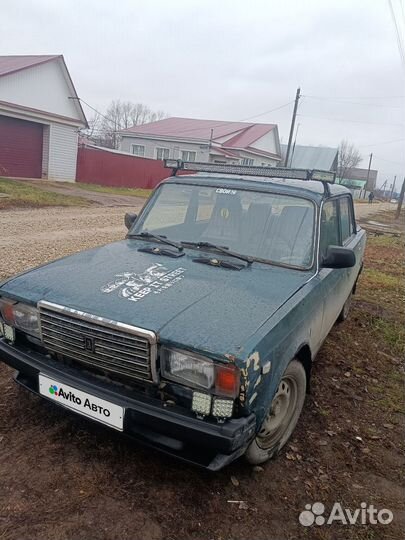 ВАЗ 2107 1.6 МТ, 2002, 87 216 км