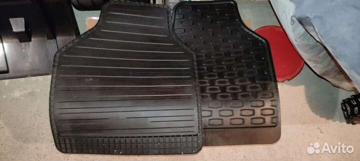 Ковры резиновые задние BMW 750 Е65 Е 66