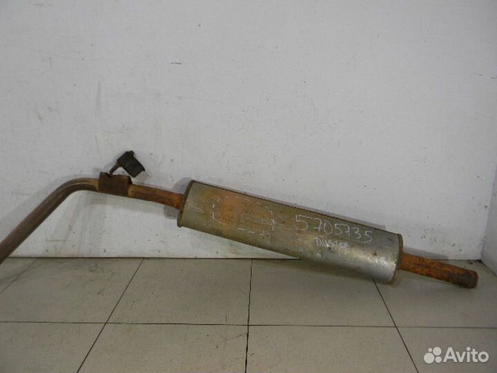 Средняя часть глушителя (резонатор)