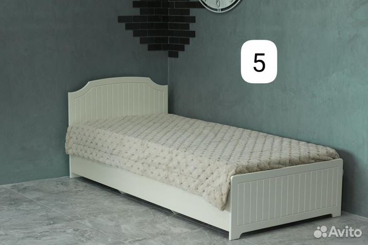 Кровать односпальная, кровать 90/2