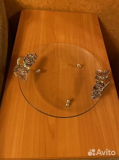 Ваза для фруктов стекло