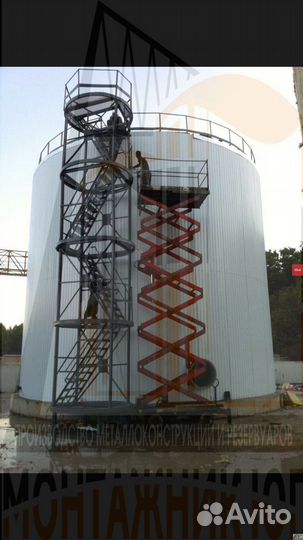 Резервуары вертикальные