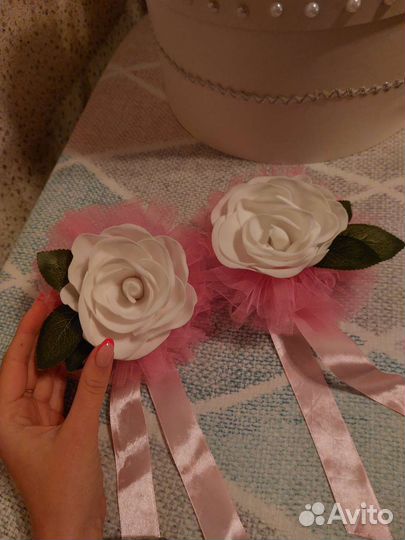 Свадебные украшения на автомобиль