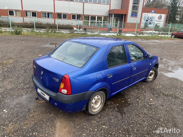 Renault Logan 1.6 МТ, 2007, 284 000 км