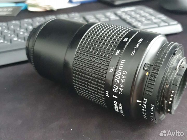 Объектив nikon 80-200 4.5-5.6 D