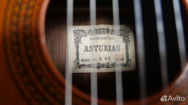 Мастеровая Asturias A8C, handcrafted in Japan 1986
