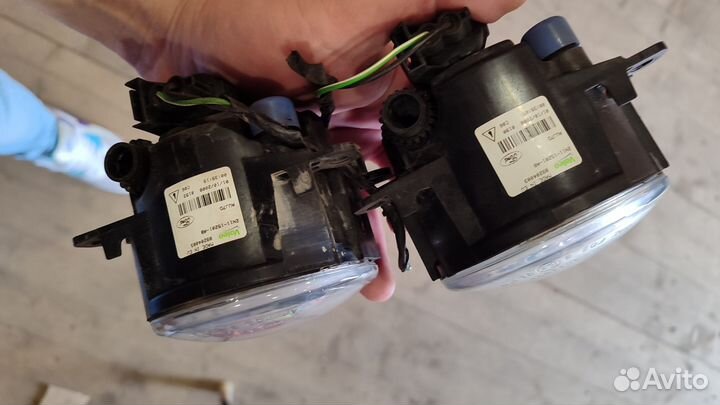 Противотуманные фары ford focus 2 valeo