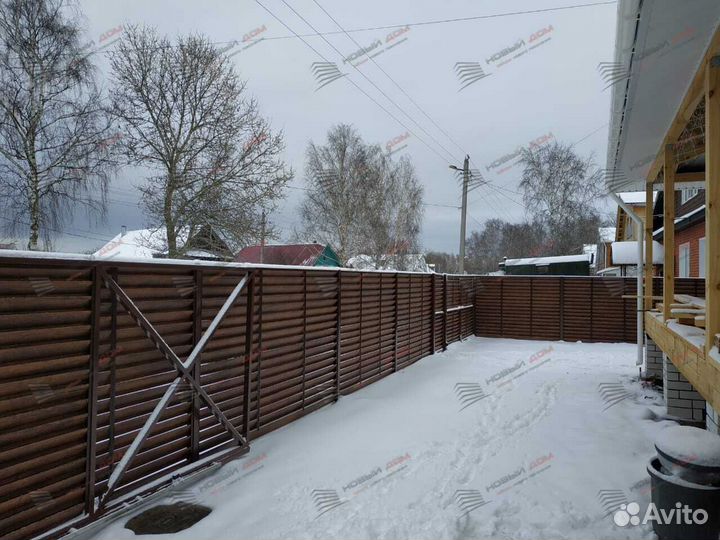 Забор жалюзи