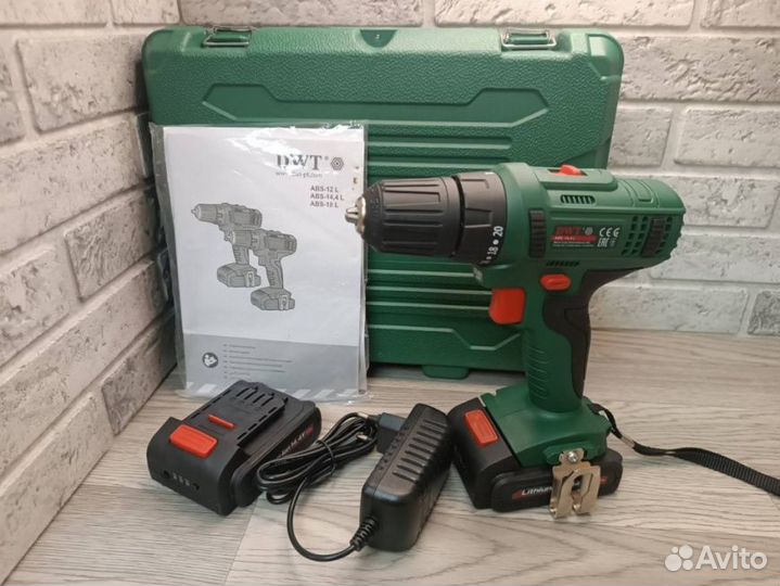 Аккумуляторная дрель-шуруповерт DWT ABS-14.4, 14.4