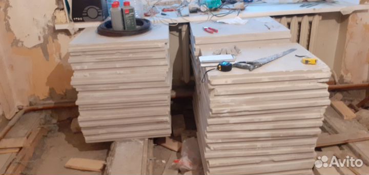 Плита гипсовая пазогребневая