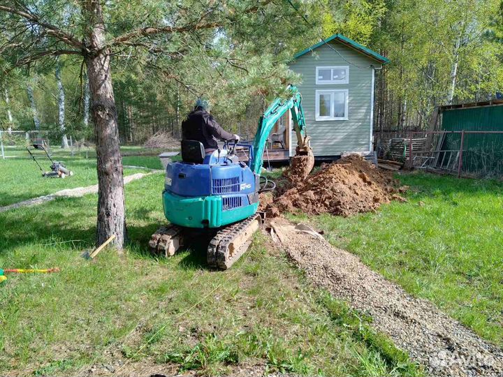 Услуги мини экскаватора