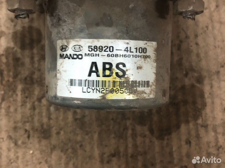 Kia rio 3 блок абс