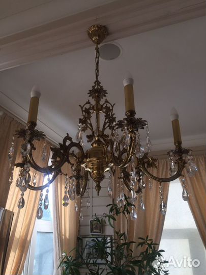 Люстра хрустальная