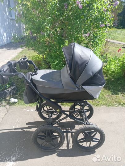 Коляска 2в1 экокожа cobabe 6300 мало б/у