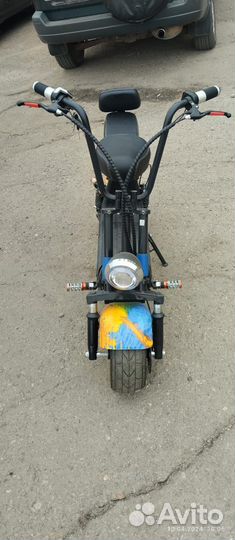 Электросамокат Мотобайк Новый