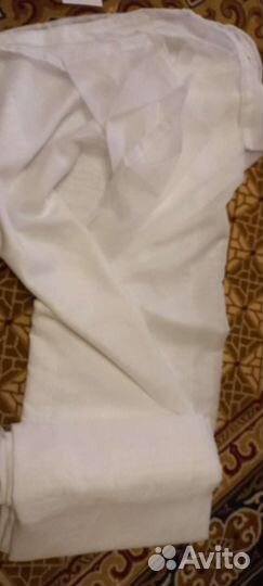 Тюль новый (готовый ) 9 метров