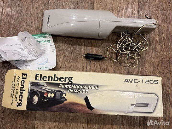 Автомобильный пылесос Elenberg Avc 1205