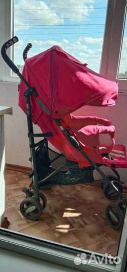 Прогулочная коляска трость бу