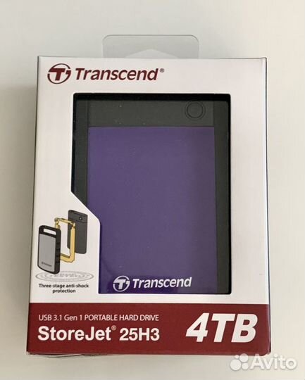 Жесткий диск HDD Transcend 4tb