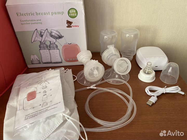 Electric breast pump