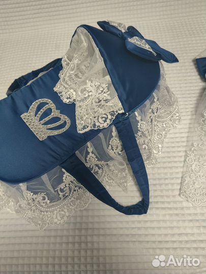 Переноска, уголок, одеялко, комбинезон, шапочка