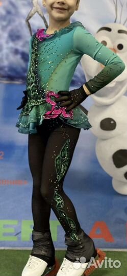 Платье для фигурного катания. Костюм