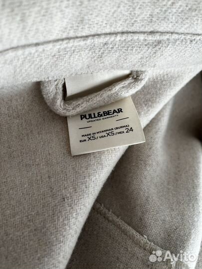 Куртка рубашка pull bear
