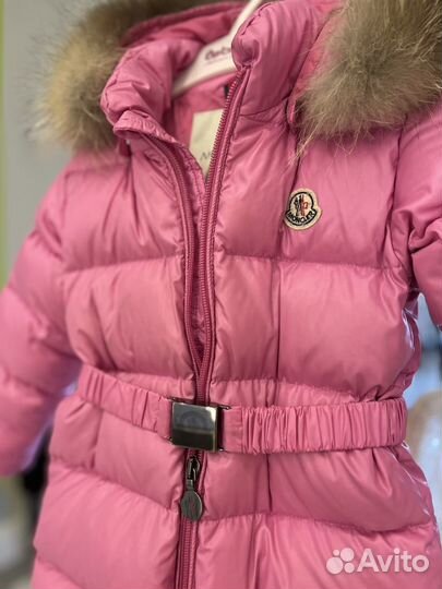 Зимний комбинезон Moncler 74-80 см. Оригинал