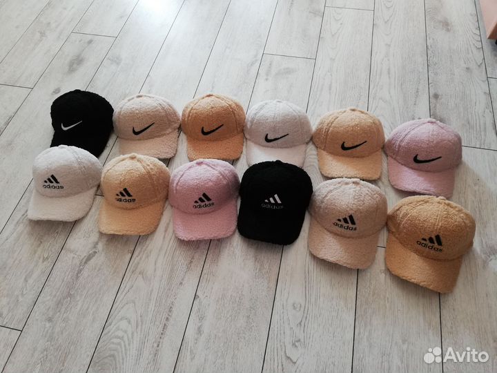Кепка teddy барашек nike и adidas