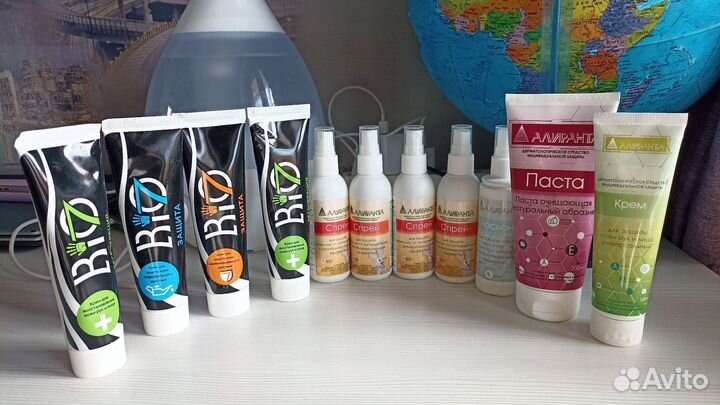 Кремы, спреи, пасты защитные, ухаживающие