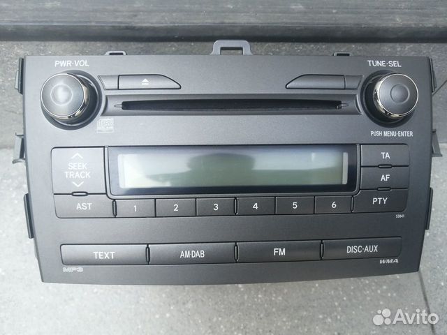 Авто магнитола Toyota corolla 86120-12D50