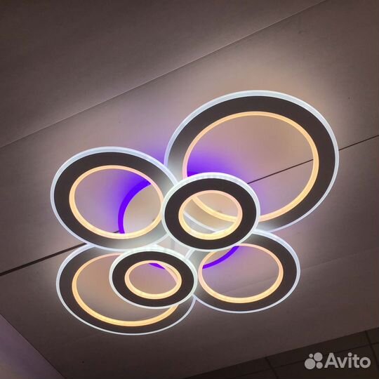 Люстра светодиодная на 30кв\м