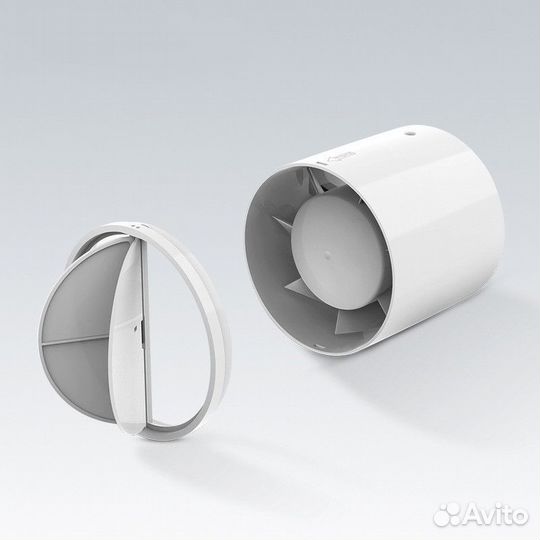 Канальный вентилятор металл / пластик ABS новые