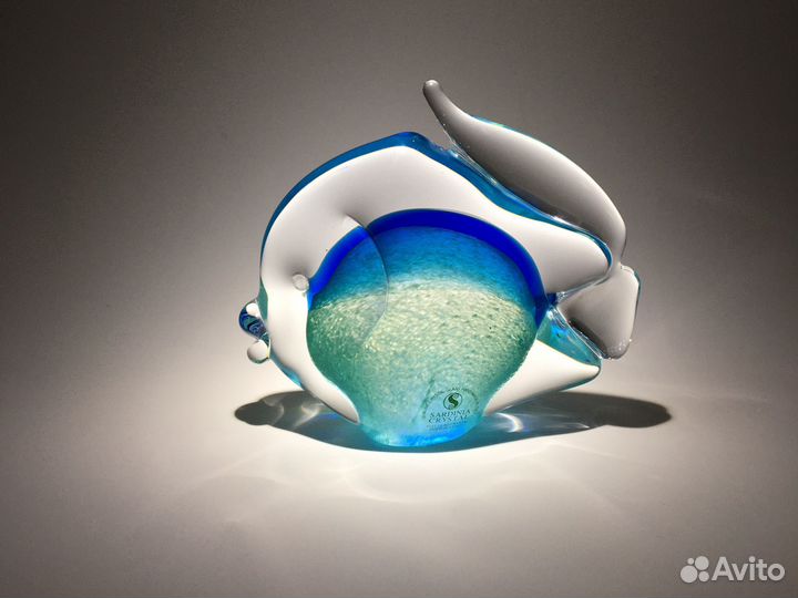 Хрустальная рыбка Sardinia crystal 24 pbo Италия