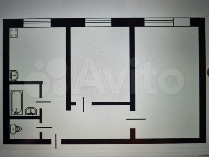 2-к. квартира, 47,1 м², 5/9 эт.