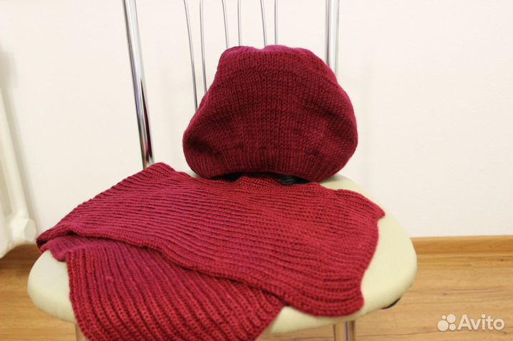 Комплект шапка+шарф