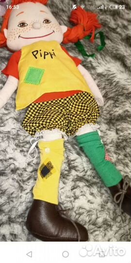 Тряпичная кукла Ретро