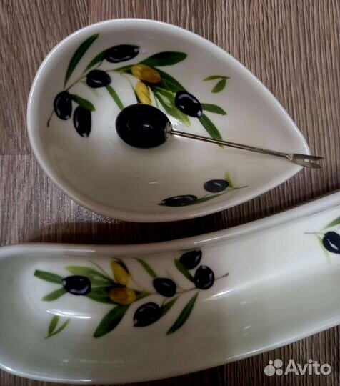 Набор посуды для оливок и маслин Англия