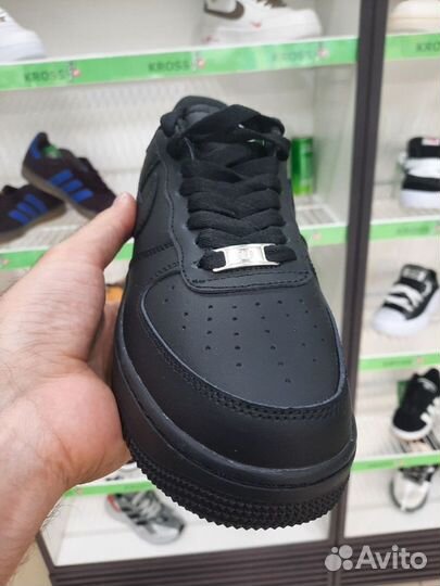 Nike Air Force 1 All Black (Арт.23516)