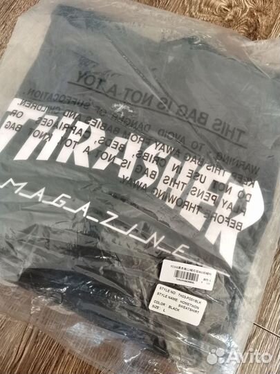 Толстовка / Худи Thrasher Mag Оригинал