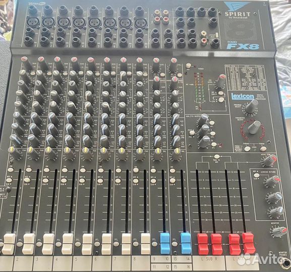 Микшерный пульт soundcraft FX8 Англия